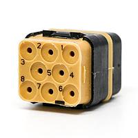 Amphenol Air LB France SIME0816PNC Rectangular MIL Spec Connectors SIM MOD w/SEAL 8#16 PIN