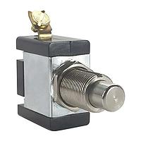 Carling Technologies PA301 Standard Switches 1-pole, ON - OFF, 10A/20A 250VAC/125VAC 1 1/2 HP, Non-Illuminated  Pushbutton Pushbutton Switch with .250 Tab (Q.C.)