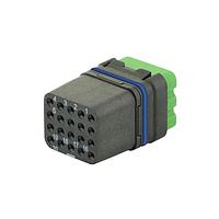 Eaton Souriau-Sunbank 8MQ2M2022BCES Modular Connectors - Push Pull MQuick module, sealed, without contact, delivered with cap