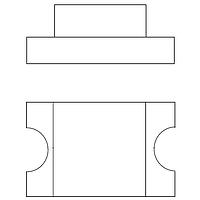 VCC CMDA2DY7D1S Single Color LEDs AMBER 595nm 90mcd DIFF