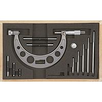 Asimeto 111-04-6 Interchangeable Anvil Outside Micrometers (0-100mm, 0.005mm)