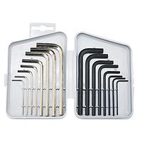 Proskit HW-0221 16Pcs Hex Key Wrench Set (mm/ inch)