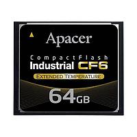 Apacer AP-CF001GRANS-ETNRC Compact Flash Cards Industrial CF6 SLC Non-Removable Ext Temp 1GB
