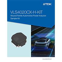 TDK VLS4020CX-H-KIT Automotive Power Inductor Wound Ferrite Automotive VLS4020 Power Inductor Sample Kit AEC-Q200
