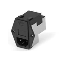 AMP Connectors - TE Connectivity PE0SSSH3A Inlets 3A SINGLE FUSE HORIZONTAL MOUNT