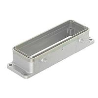 HARTING 09628240306 Headers & Wire Housings 24B EMC Bulkhead Housing, Double Lever, for hood w/ levers