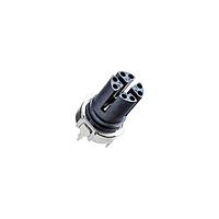Amphenol LTW MSXS-08PFFT-EE0001 Sensor Cables / Actuator Cables M12 Circular Metric Connector, X Code, Plastic, 0.5A, 08 pins, Female Connector, Female Contact, SMT 180