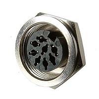 Same Sky (formerly CUI Devices) SD-30LS Connectors DIN, 3P jack, straight, panel mount, locking