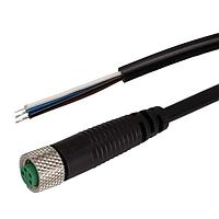 Stewart Connector BC-M8FA4AP01005M Sensor Cables / Actuator Cables M8 FEMALE TO PIGTAIL CABLE 0.5M