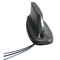 HUBER+SUHNER 1399.99.0126 MIMO LTE / WiFi / GPS Multi-band, 4 to 7 dBi, Rugged Vehicle Rooftop Antenna; 3 x Pigtail with SMA and TNC