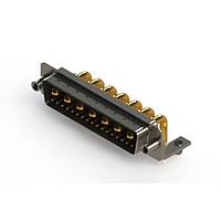 EDAC 629-24W7640-3TD Mixed Contact D-Sub Connectors Right-angle Power Combo D-Sub Connector