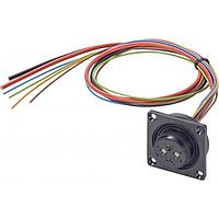 Rosenberger C003-E7-500 Automotive Cables RoPD cable assembly slide-in panel jack 4-hole-flange EnergyBus