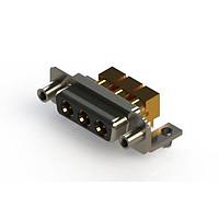 EDAC 630-3W3-640-7TD Mixed Contact D-Sub Connectors Right-angle Power Combo D-Sub Connector