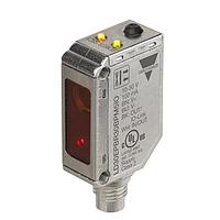Carlo Gavazzi LD30EPBR30BPM5IO Photoelectric Sensors Photoelectric background / foreground suppression, Class 1 visible red laser, 300mm sensing range, teach button, PNP, NO, M8 4-pin connector, IO-Link, stainless steel housing, IP69K