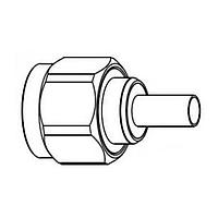 Amphenol RF 172142HEX Connectors N StraightCrimp Plug RG55, RG142, RG223
