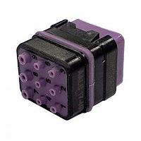 Amphenol Air LB France SIME0936PN Modular Interconnect Systems Module For crimped contacts Pin With peripheral sealing 6 contacts #22 + 3 contacts #20 (EN3155-014 & 015) Supplied without contact Polarization N