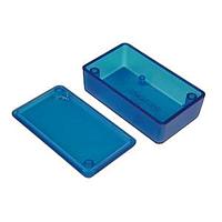 Hammond Manufacturing 1551HTBU PCB Enclosure Translucent Blue Box 2.36x1.38x0.79"