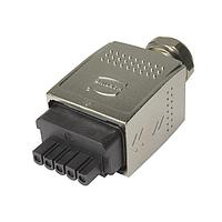 HARTING 09354330401 Connectors Han PushPull Power L Metal Plug fix cod