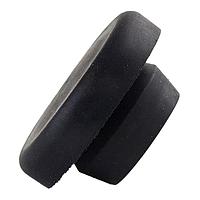 Essentra Components BP-16232 Body Plug Hole Plug,Flex,Black,.55 in Hole
