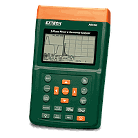 EXTECH PQ3350 3-Phase Power & Harmonics Analyzer