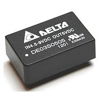 Delta Electronics, Inc. DE03D2405A Isolated DC/DC Converter, +/-5Vout, 3W
