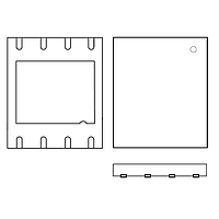 Dialog Semiconductor AT25XE041B-MAHN-T NOR Flash 4 Mbit, Wide Vcc (1.65V to 3.6V), -40C to 85C, DFN 2x3 (Tape & Reel), Fusion (Single, Dual) SPI NOR flash