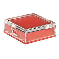 NKK Switches AT3076JC Cap, Flat FLT CLR LNS/RED DIFF FOR UB2 W/ RED LED