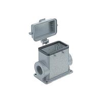 HARTING 19300100266 Housings SURFACE MOUNTING HSG HAN 10B 2 SIDE ENTRY