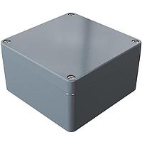 Rose 011616090 Industrial ENCLOSURE, ALUMINUM, 160 X 160 X 91MM, PAINTE, RAL 7001 - STANDARD