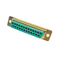 Cinch DBMA25S Receptacle DSUB 25F CRIMP GF ZINC