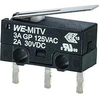 Wurth Elektronik 463092370402 Micro Switch WS-MITV 12.8mm*5.8mm Lever