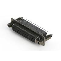 EDAC 628-025-221-077 D-Sub Connectors - Standard Density Vertical Metal Body D-Sub Connector
