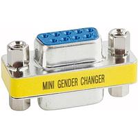 Amphenol CONEC 320X12519X D-Sub Adapters & Gender Changers 9 POS GENDER CHANGER FEMALE/FEMALE