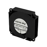 Same Sky (formerly CUI Devices) CBM-4010B-160-267 DC Blower dc blower, 40 mm squ are, 10 mm, 12 Vdc,