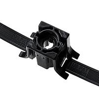 HellermannTyton 157-00060 Cable Ties with Mounts SDCTL 5/16 MNT BLK IMHSUV
