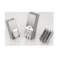 Wakefield Thermal 634-10AB Component Unidirectional Fin, Vertical Mount Heat Sink for TO220, TO218, No Pin, 25.4mm H