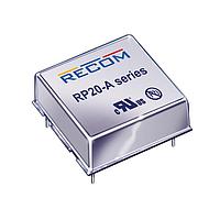 RECOM Power RP20-2412DA/P Isolated 20W DC/DC 1.6kV REG +/-12Vout Pos
