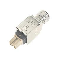 HARTING 09352310401 Connectors 4+PE METAL SHELL 4-11MM FEMALE CRIMP