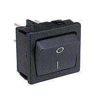 Bulgin H8653VBWG3-577W Miniature Rocker Switch DPST Mini Rocker Sw. Lit 230V Green