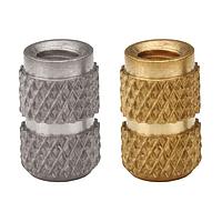 SI (Standard Inserts) IBB-0420-4 Threaded Insert MOLD-IN INSERT, BLIND, BRASS
