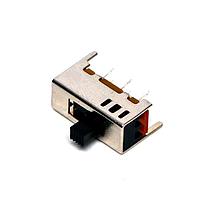 P&B MHS22204 Switches DPDT ON-NON-ON TOP T/H SLIDE SWITCH