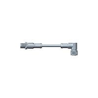 Amphenol LTW MSAP12ML-SAPFR-SD003 Sensor Cables / Actuator Cables M12 Circular Metric Connector, A Code, Plastic, 1.5A, 12 pins, Male Connector, Male Contact, Straight-to-Right Angle, Screw Thread, Overmolded Double Ended, Length 3000mm, IP68 / IP69K