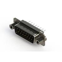 EDAC 627-015-620-263 D-Sub Connectors - Standard Density Vertical Metal Body D-Sub Connector