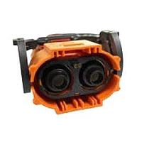 Amphenol PCD Shenzhen HVSL1000062C135 Automotive Connectors 10MM HVSL1000 ST PLG 2 WAY W/HVIL- C CODE