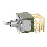 NKK Switches M2032S2A2G40 Miniature toggles 3PDT ON-NONE-ON