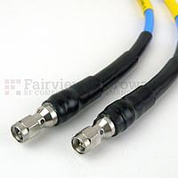 Fairview SCA1815-0101 SMA Male to SMA Male Cable FM-F141 Coax and RoHS