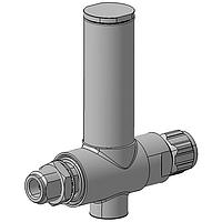 HUBER+SUHNER 3407.17.0054 Connectorized Surge Protectors Quarter-wave stub N plug(m) to N jack(f), 140-180MHz