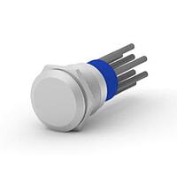 P&B 4-2317404-2 Pushbutton Switches AV19 DPM 3A FIXED RING R&G 12V FL