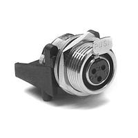 Amphenol Audio AG5FCCH Miniature XLR Connector 5 Pole Mini XLR Cable Conn G Type Female Contacts Horizontal PCB Nickel Finish