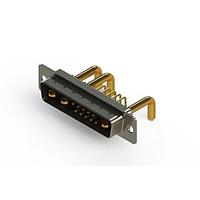 EDAC 629-13W3250-3N1 Mixed Contact D-Sub Connectors Right-angle Power Combo D-Sub Connector
